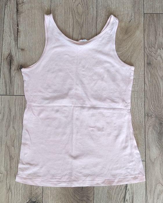 Koszulka na ramiączkach różowa H&M 158-164