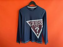 Guess Оригінал чоловіча кофта футболка лонгслів розмір XS S