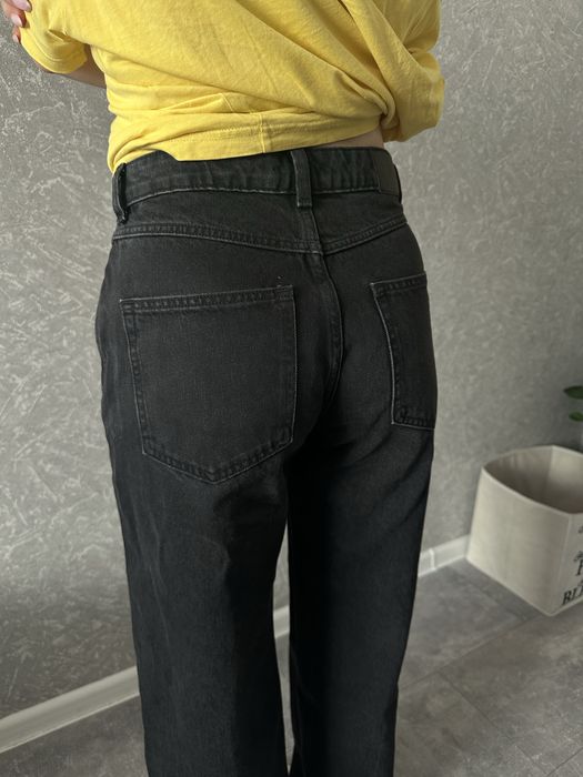Джинси чорні ZARA 38р