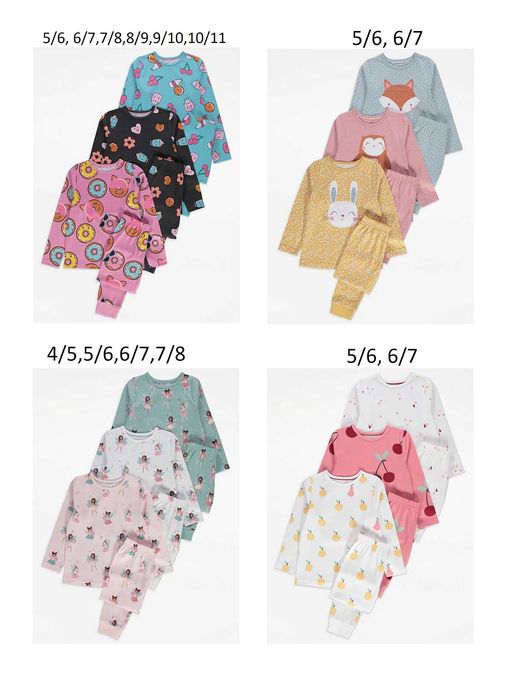 Піжама на дівчинку George бавовна 5-14 років Джордж