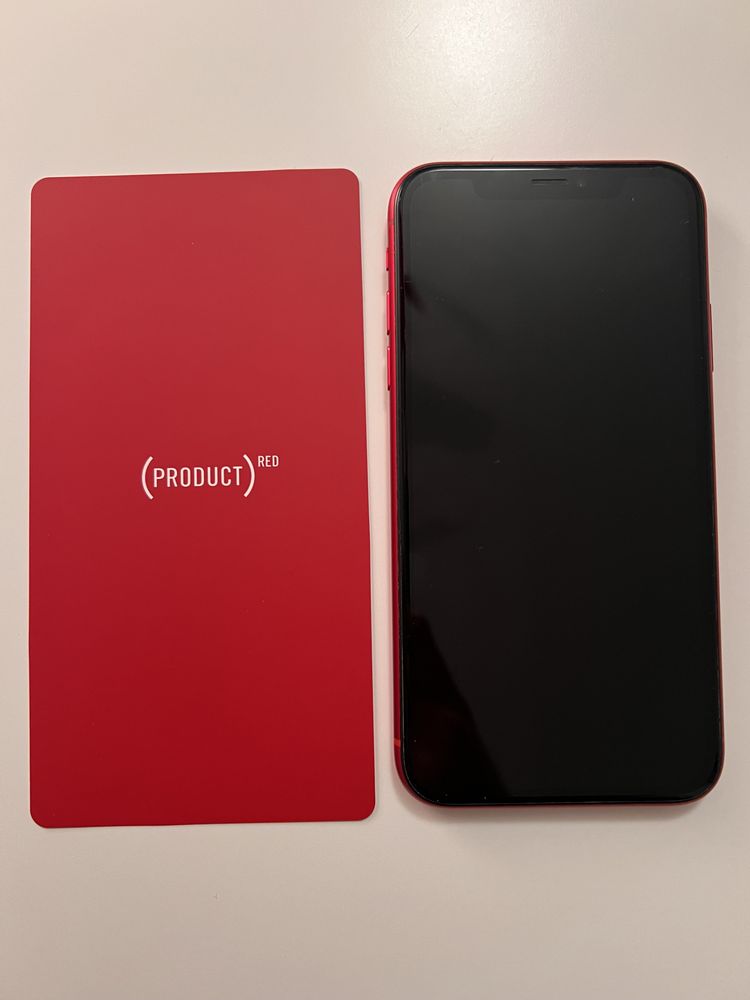 iphone XR 256GB versão RED, desbloqueado