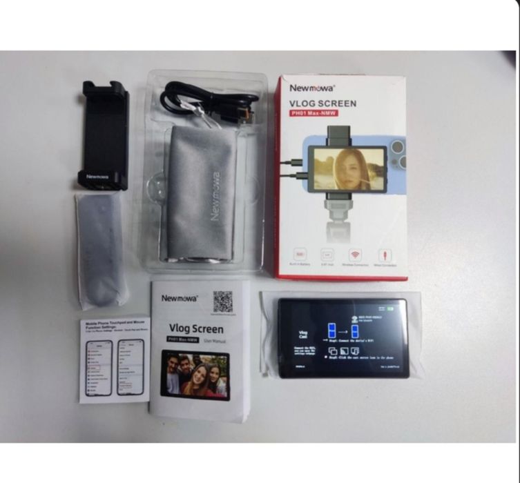 Екран монітора для селфі-блогу Newmowa PH01 MaxNMW з кріпленням та пул