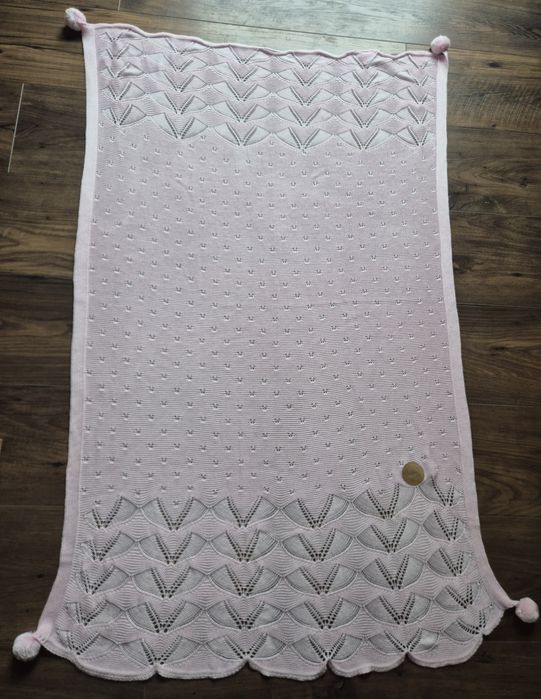 Bambusowy kocyk dla ksiezniczki 80x100 cm Nowy