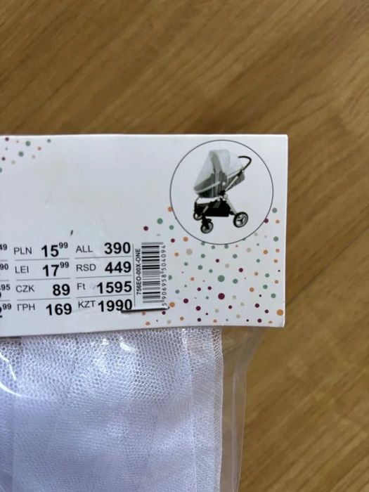 Moskitiera Na Wózek Dziecięcy Spacerówkę Siatka Sinsay