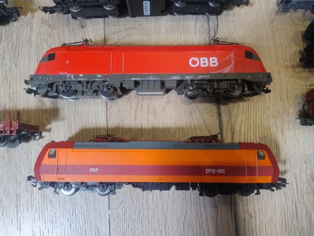Modele lokomotyw oraz wagonów skala H0