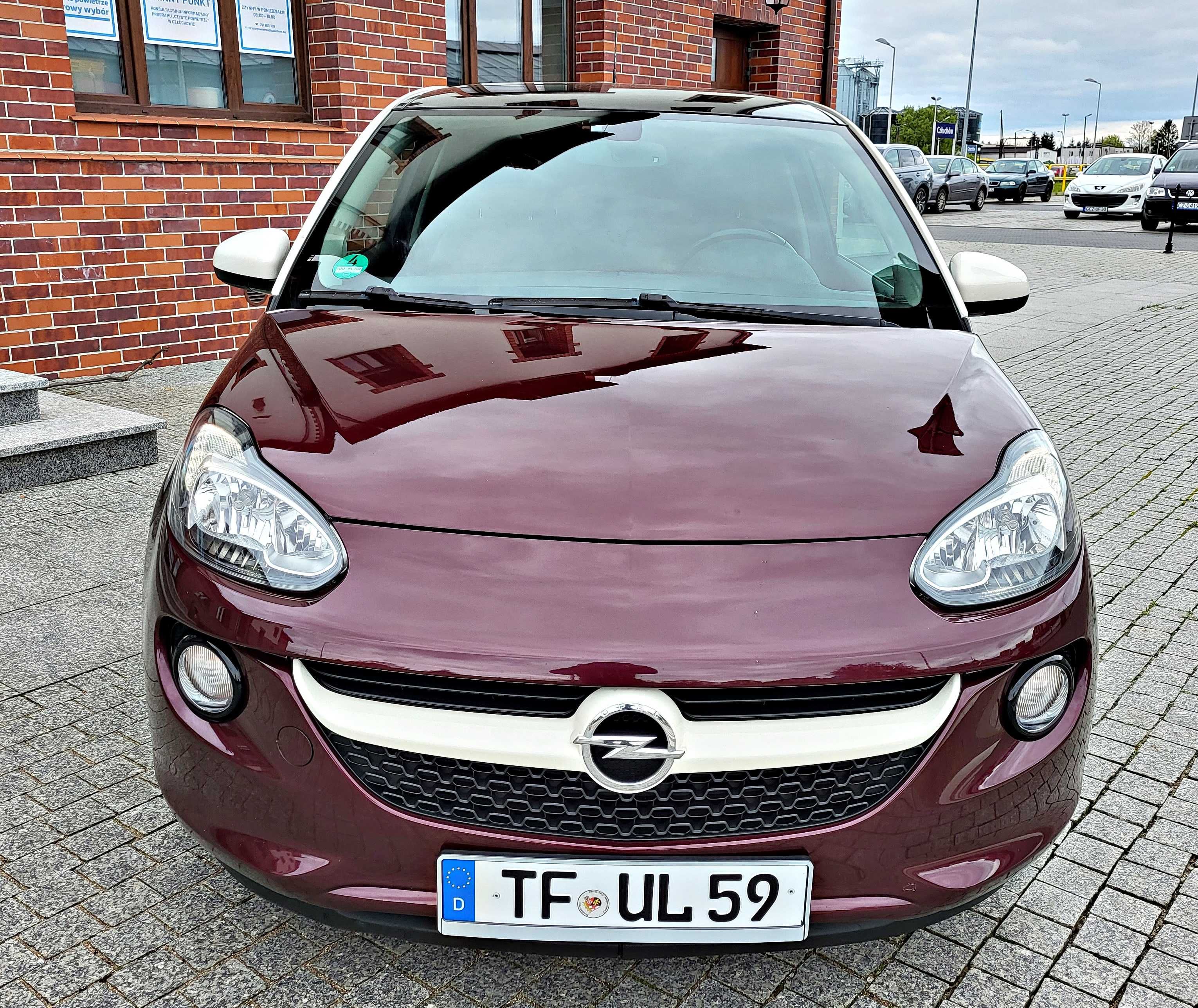 Śliczny Opel Adam  Benzynka*Klimatron*Alu*Panorama*LED  Opłacony..