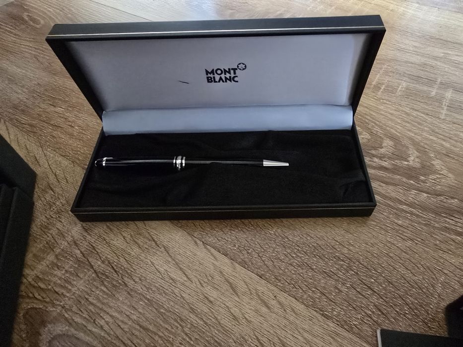 Pioro wieczne i długopis Mont Blanc