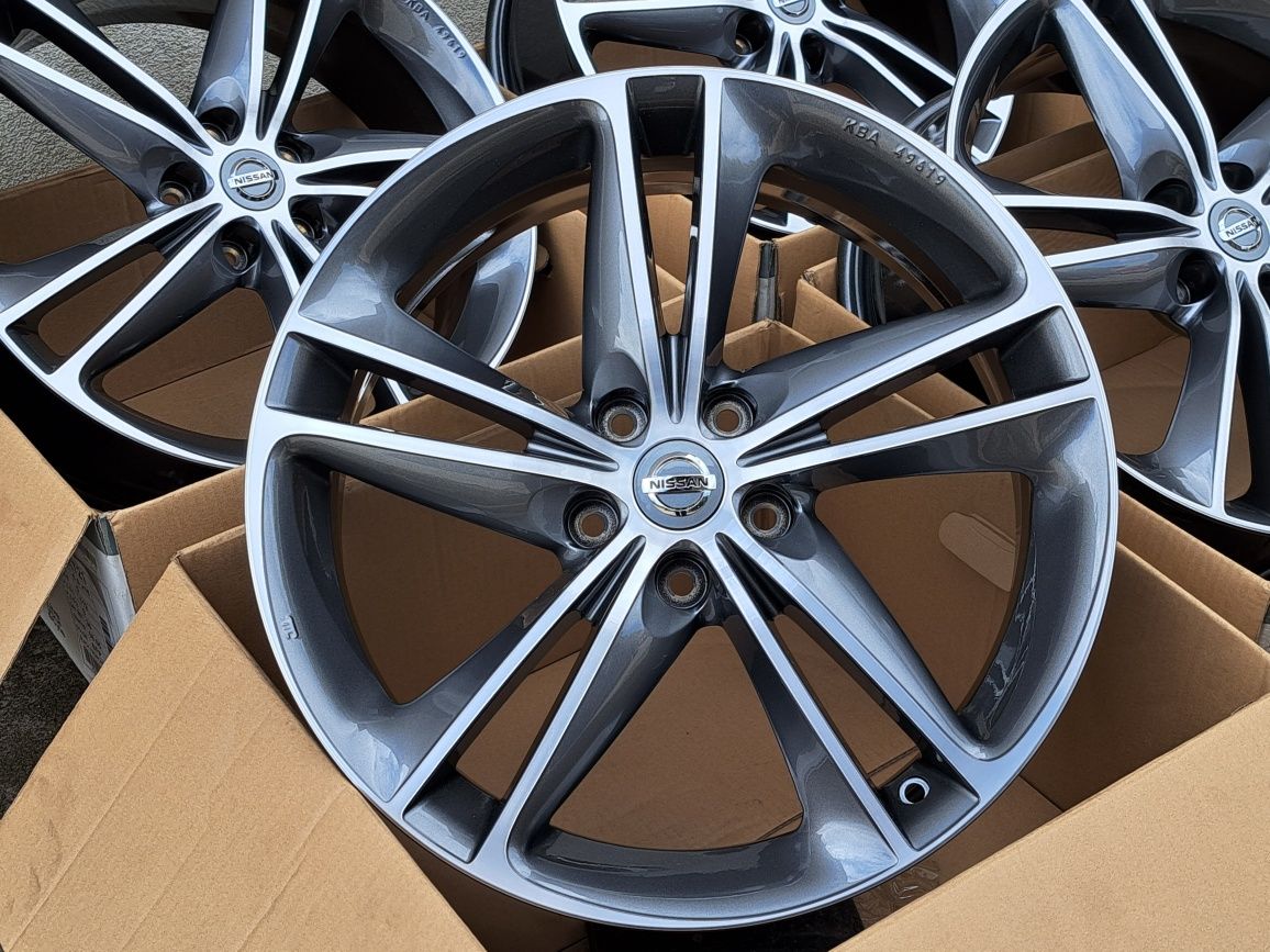 Alufelgi 19 NOWE 5x114 NISSAN X-trail Qashqai Pulsar Leaf Primera CNC