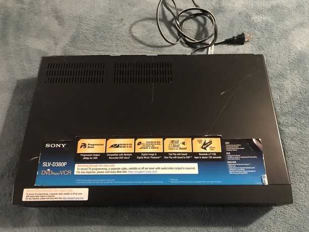 Odtwarzacz DVD/VHS Sony SLV-D380P USA