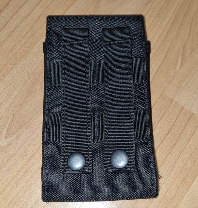 Ładownica na telefon czarna, molle