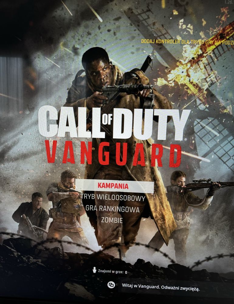 Gra Call of Duty Vanguard PL CoD Xbox One S X Xbox Series X