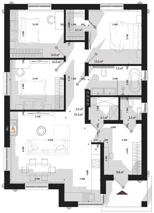 Продаж Американки 100м² 81000$