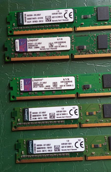 Оперативная память 16Gb-DDR3-1333-1600Mhz (4/4/4/4)