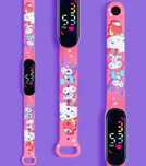 Kuromi My Melody Hello Kitty wodoodporny zegarek cyfrowy LED