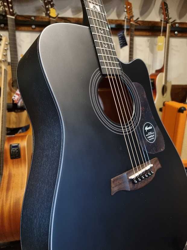 Mantic GT-10DC BK gitara akustyczna z litym świerkowym topem GD10DC
