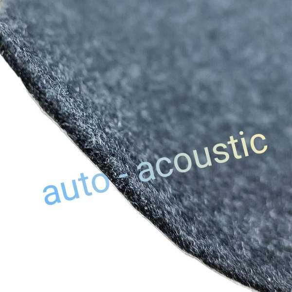 Шумоизоляция КАРПЕТ-листы черного и цвета графит, 1м. x 1.5м.