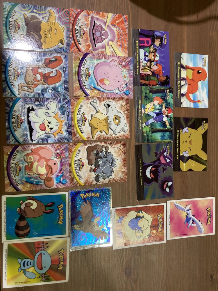 POKEMON Tazos, Berlindes, Topps, Staks