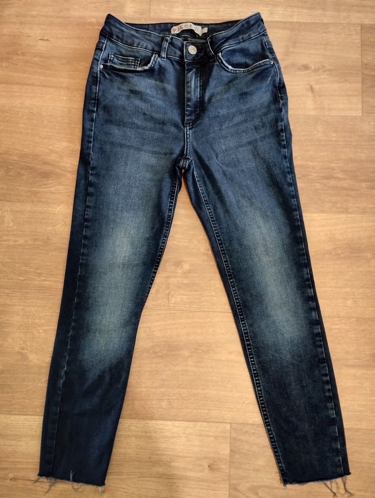Jeansy spodnie jeansowe dżinsy Pieces S 36