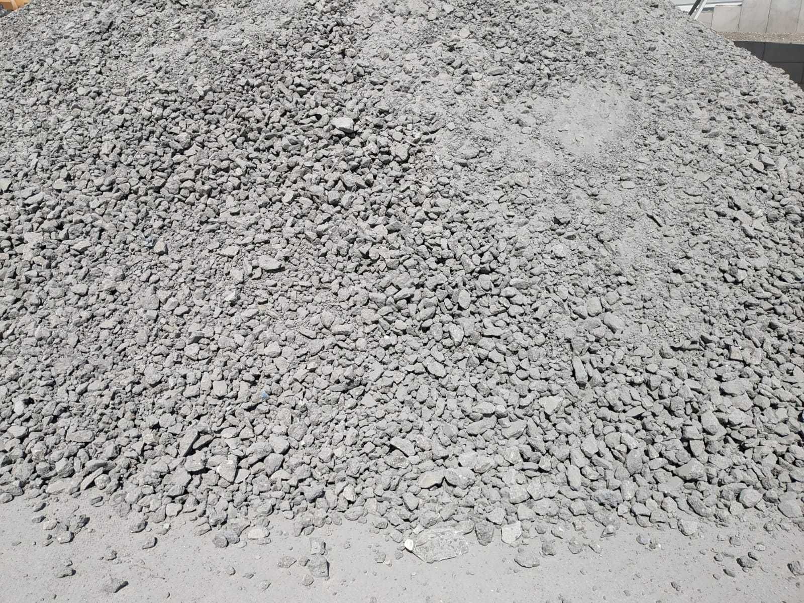 100% Czysty gruz betonowy frakcja 0/63 mm
