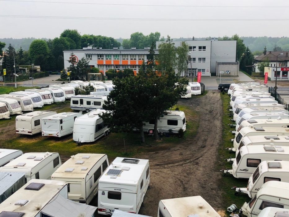 PRZYCZEPY KEMPINGOWE (- VAT 23% )  Legalnie rejestrowane ANGIELKI
