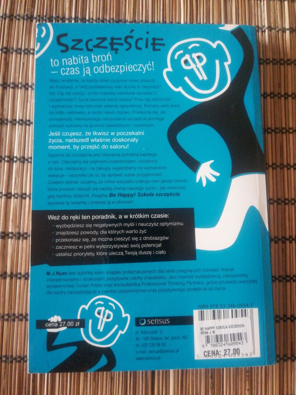 Szkoła szczęścia Be happy  M J Ryan Bestseller