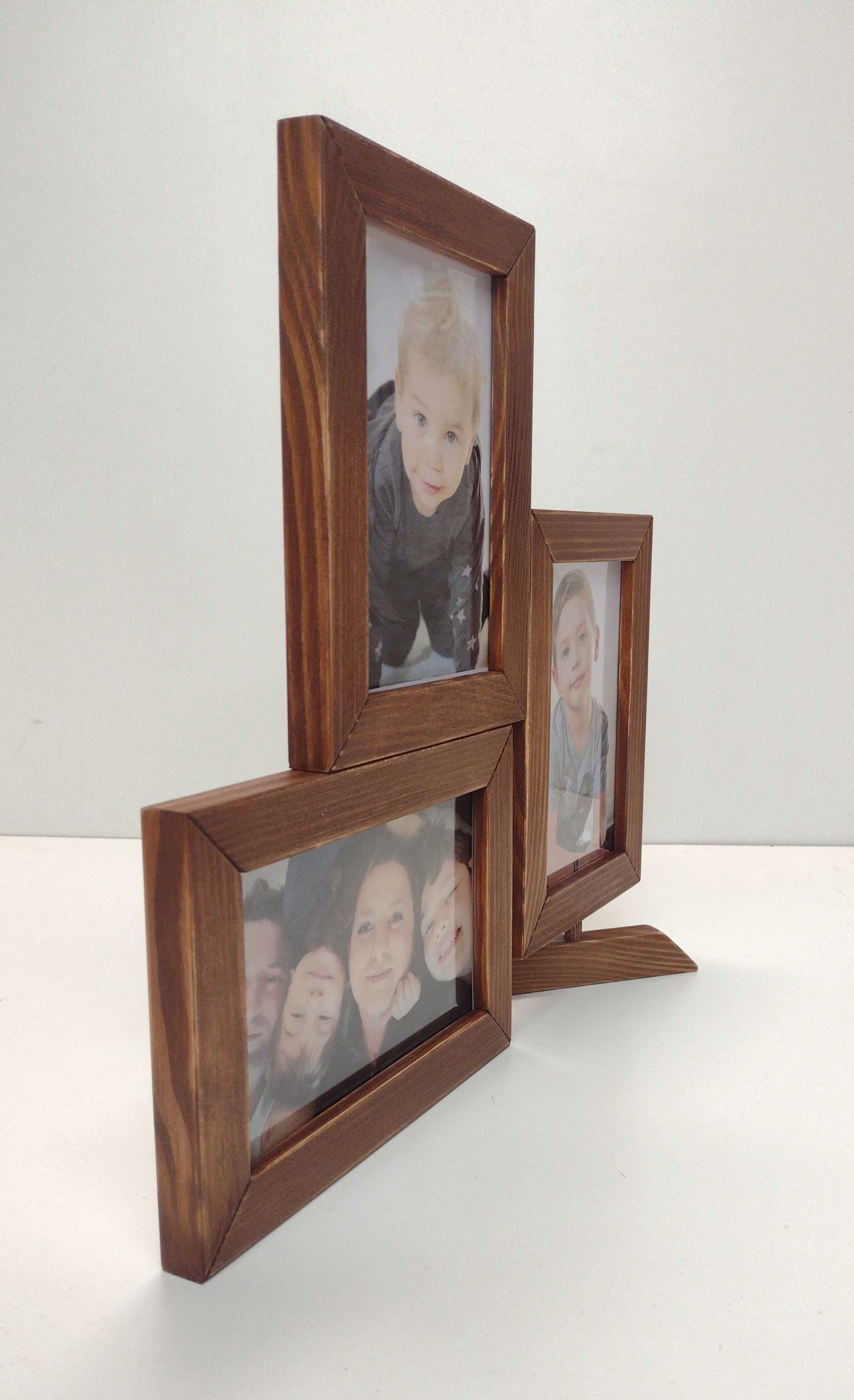 Ramka ramki na Zdjęcia Drewno sosnowe Fotografia Multirama 10x15cm