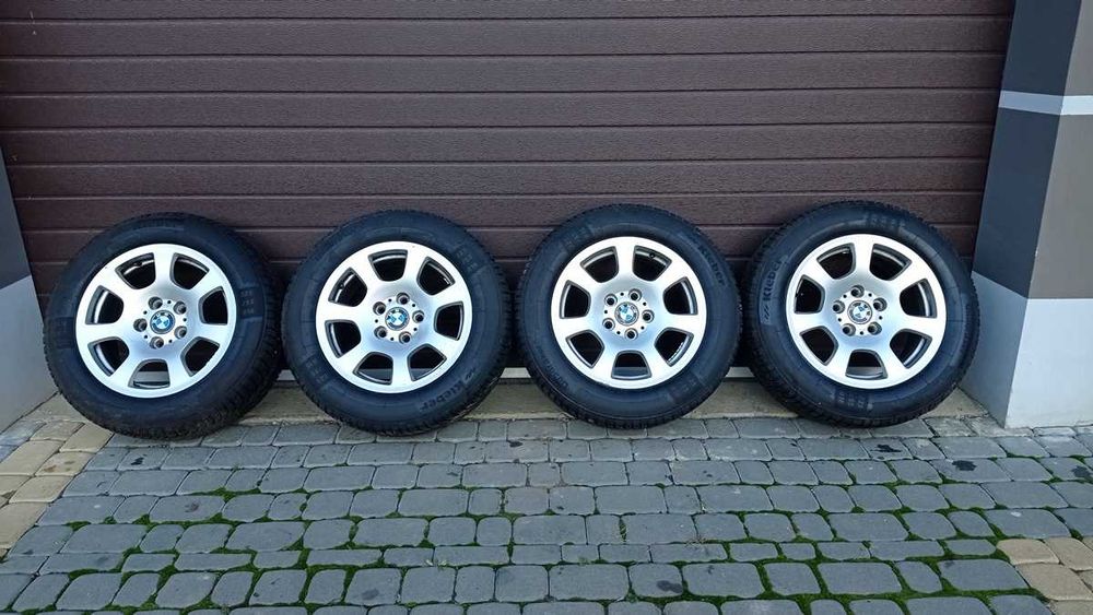 Koła Zimowe Alufelgi 16 Cali + NOWE OPONY Kleber 2025 rok BMW E39