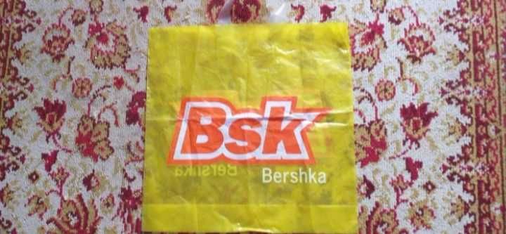 Sacos plásticos - Bershka - portes incluidos