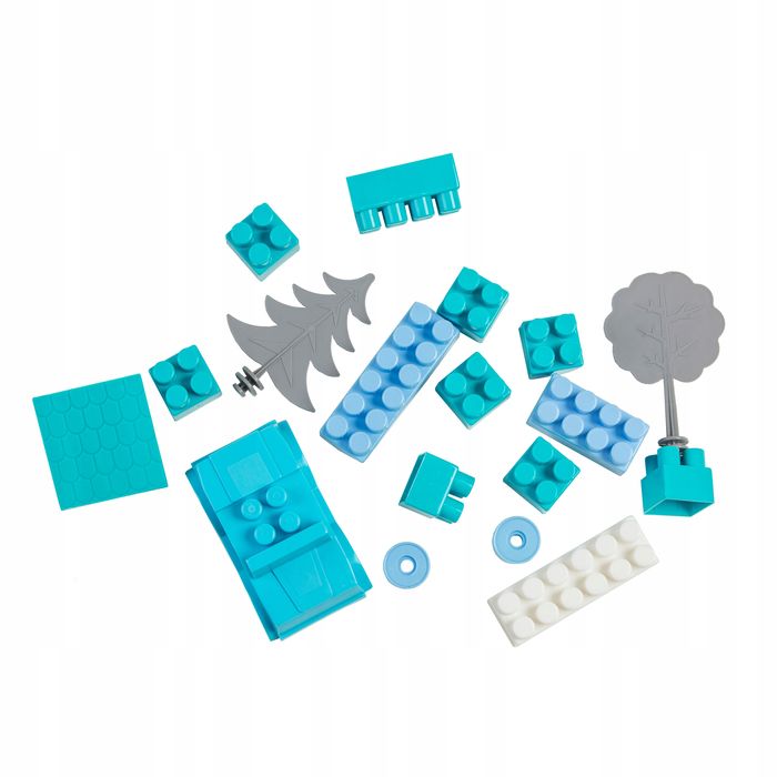 Klocki 500 W Dużym Pudełku Konstrukcyjne