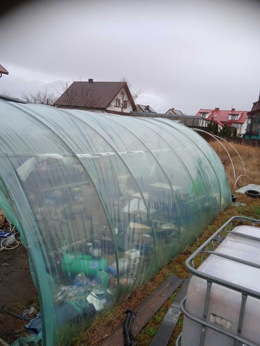 Tunel ogrodowy Szklarnia 6mx8,5mx3m     konstrukcja