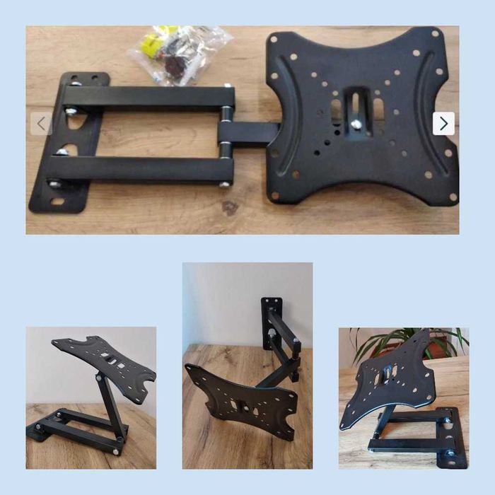 Поворотне кріплення для телевізора 14"-42" Кронштейн для тв монітора