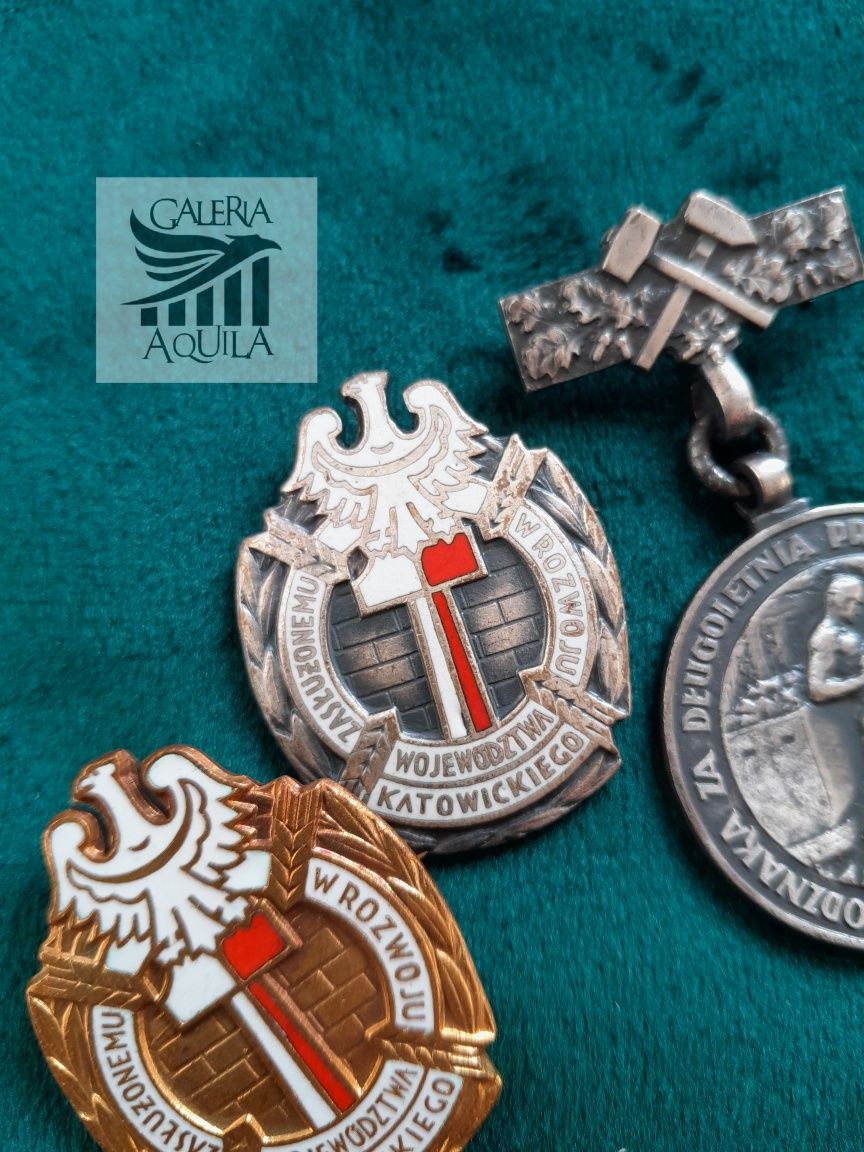 3 odznaki PRL (ZDWK i OZDPwG)