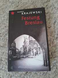 Książka " Festung Breslau" Marka Krajewskiego