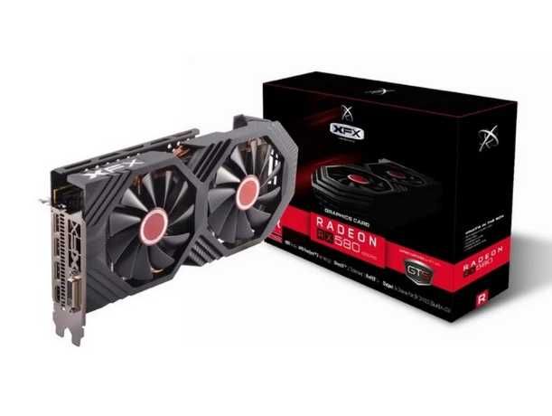 Placa gráfica Radeon XFX RX 580 GTS XXX ED como nova na caixa