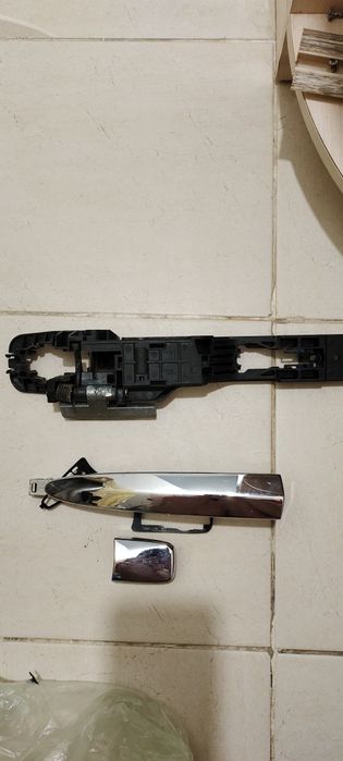 Ручка двері задня права (хром.) Nissan Leaf.2013 Оригінал