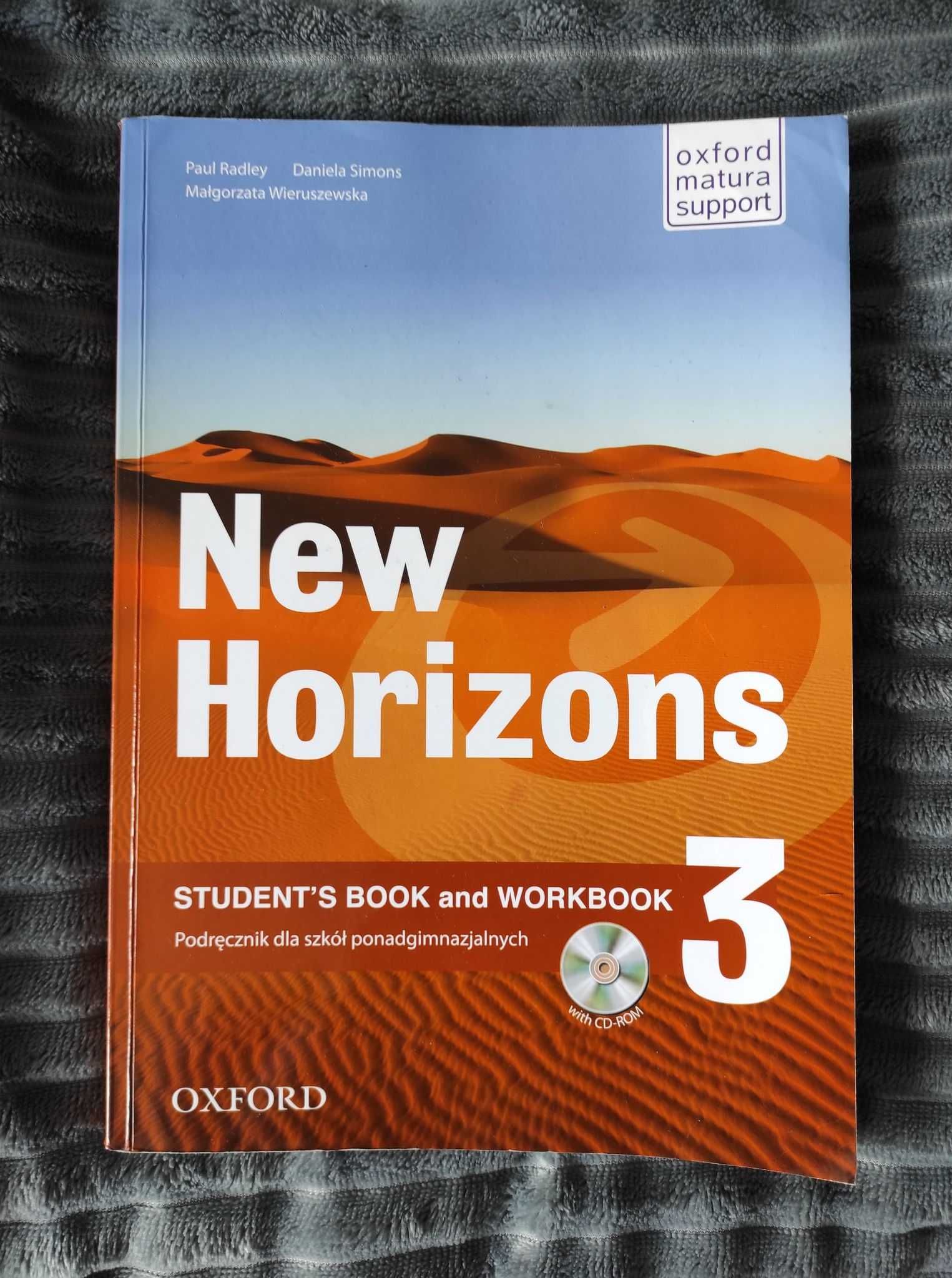 Podręcznik New Horizons student's book and workbook 3