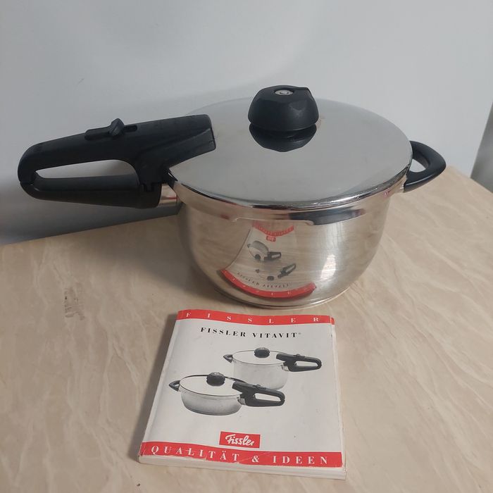 Скороварка fissler фіслер швидковарка кастрюля нержавіюча сталь 18|10