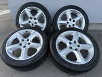 Диски Опель R17 5x110 ET39 резина 225/45/17 Nexen титани Opel Vectra