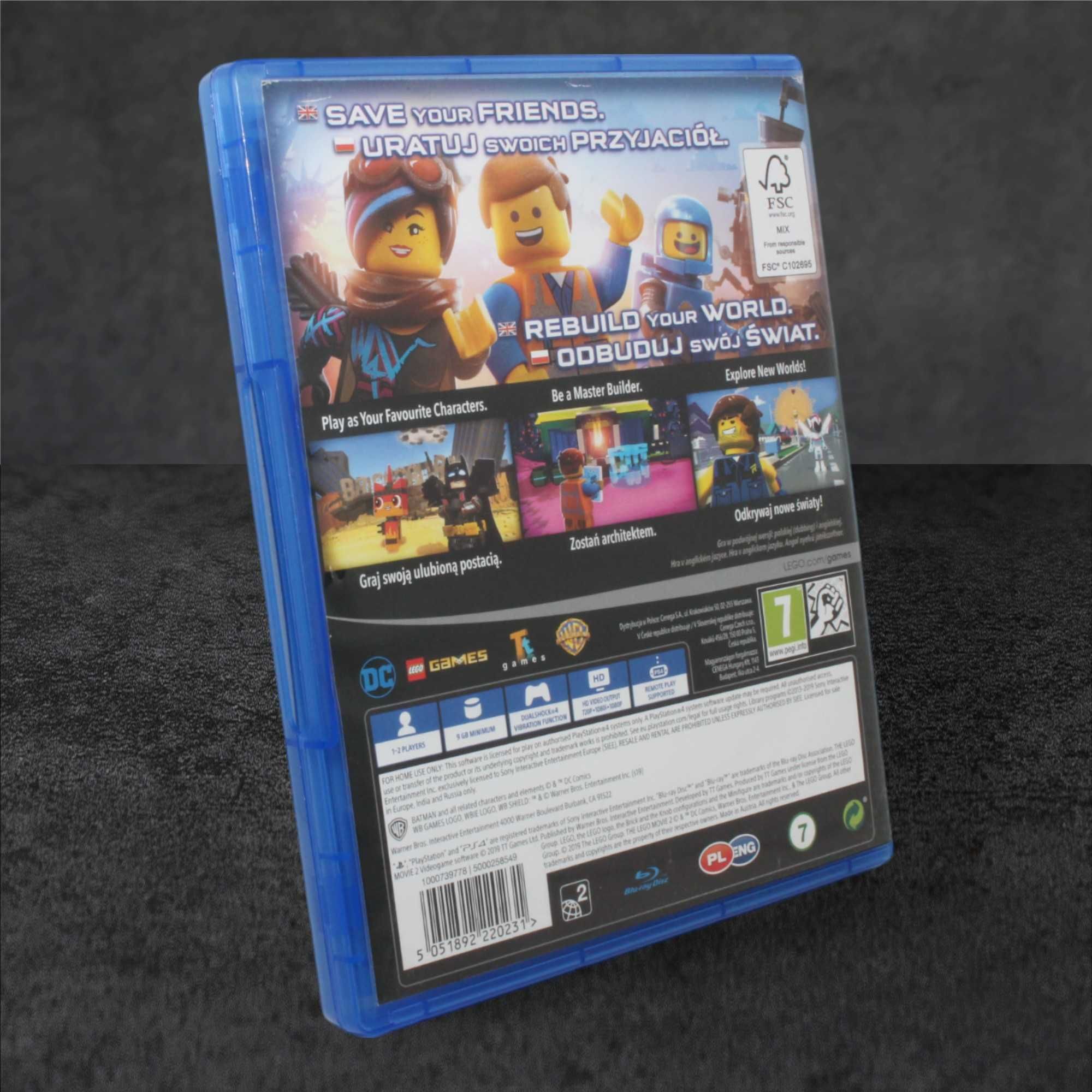 PL 5/5 LEGO Movie 2: The Videogame ps4 GameBAZA