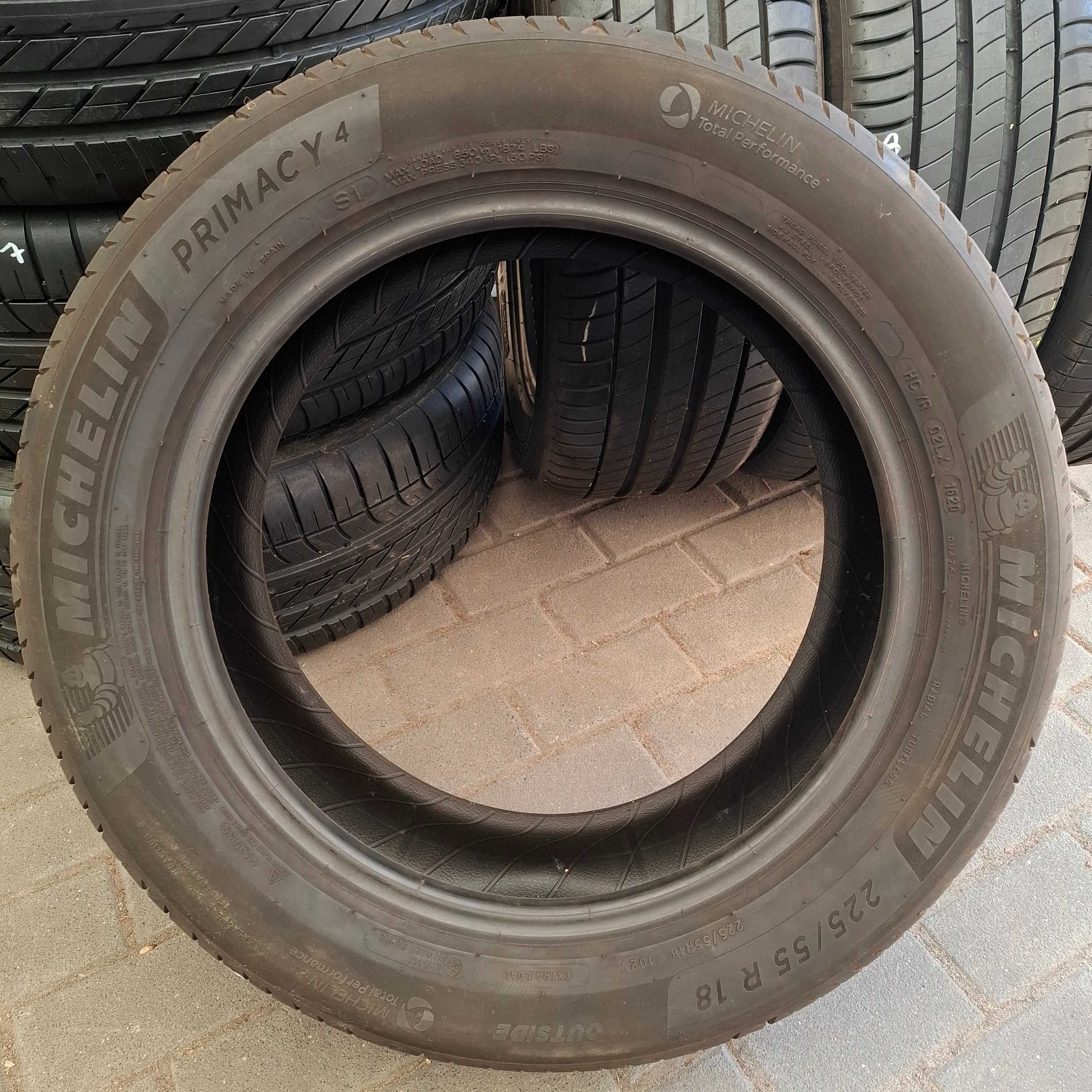 Opony letnie Michelin Primacy 4 255/55 R18 102V - 4 szt.