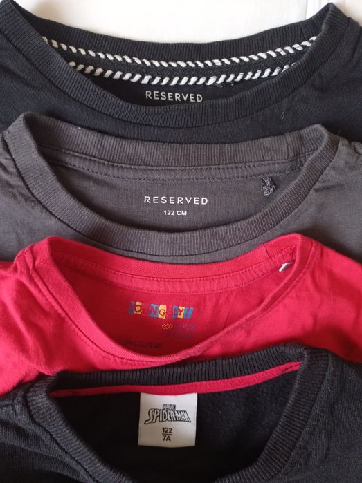 Ubranka dla chłopca rozm 122
