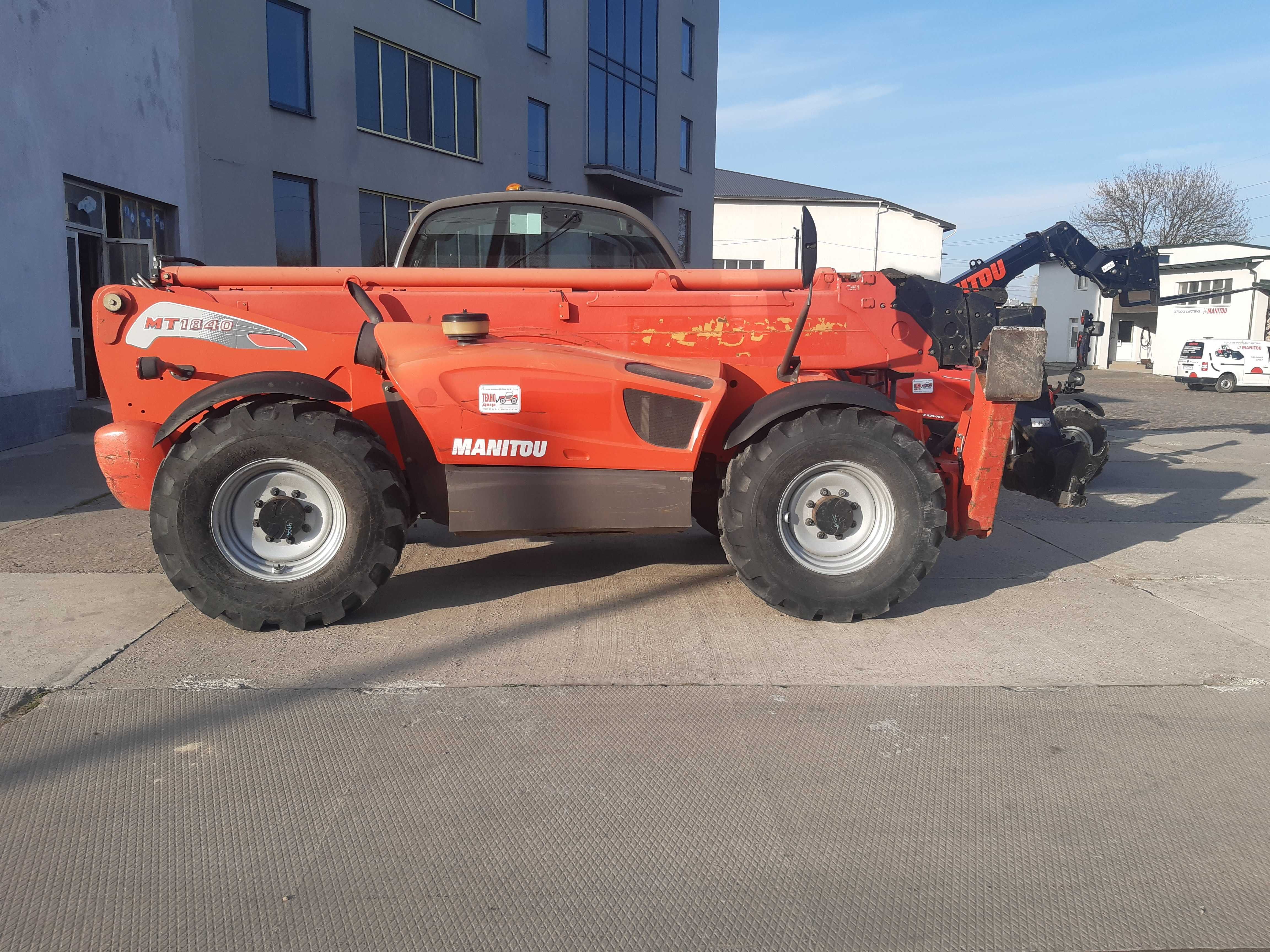 Manitou MT 1840 -  навантажувач Маніту 2012 року