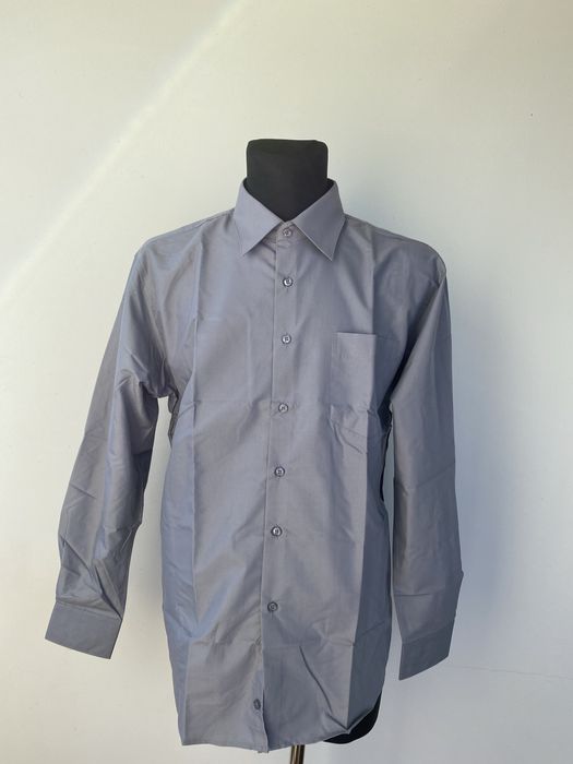 Koszula męska nowa 44 rozmiar 182-188 wzrost kolor szary długi rękaw