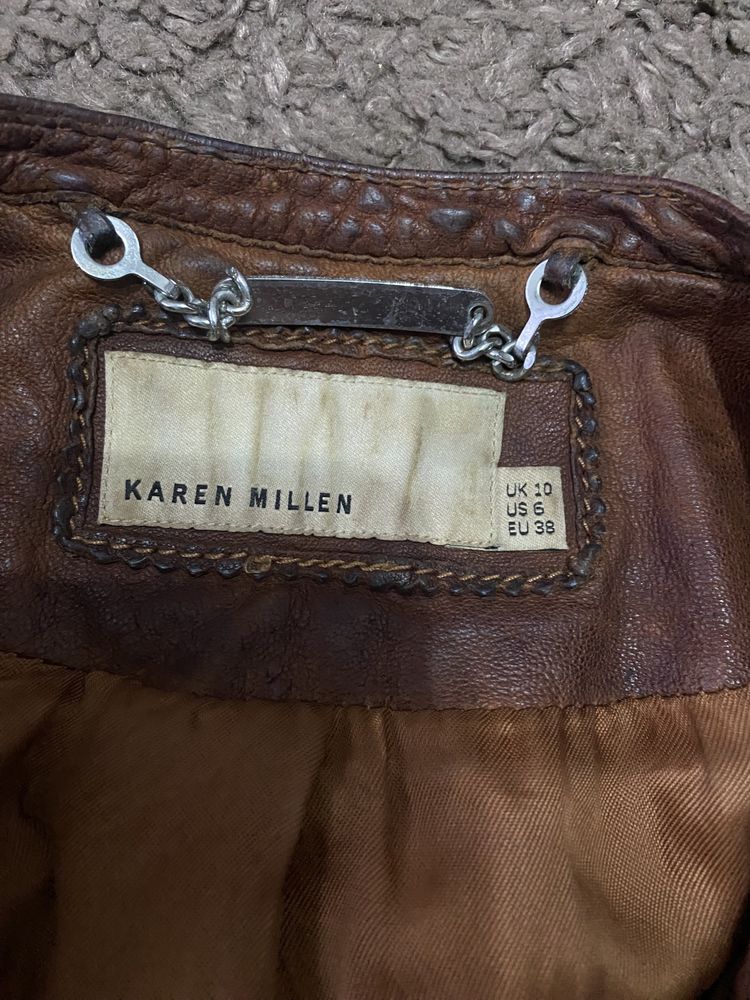 Косуха кожаная Karen Millen