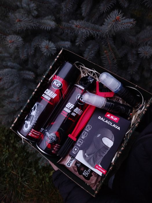 Подарунок чоловікові мотоциклісту | готовий подарунковий набір | бокс