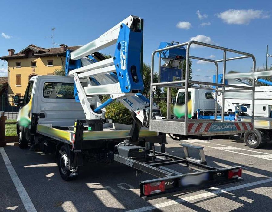 iveco zwyżka podnośnik koszowy 27 m multitel cmc tb260 socage renault
