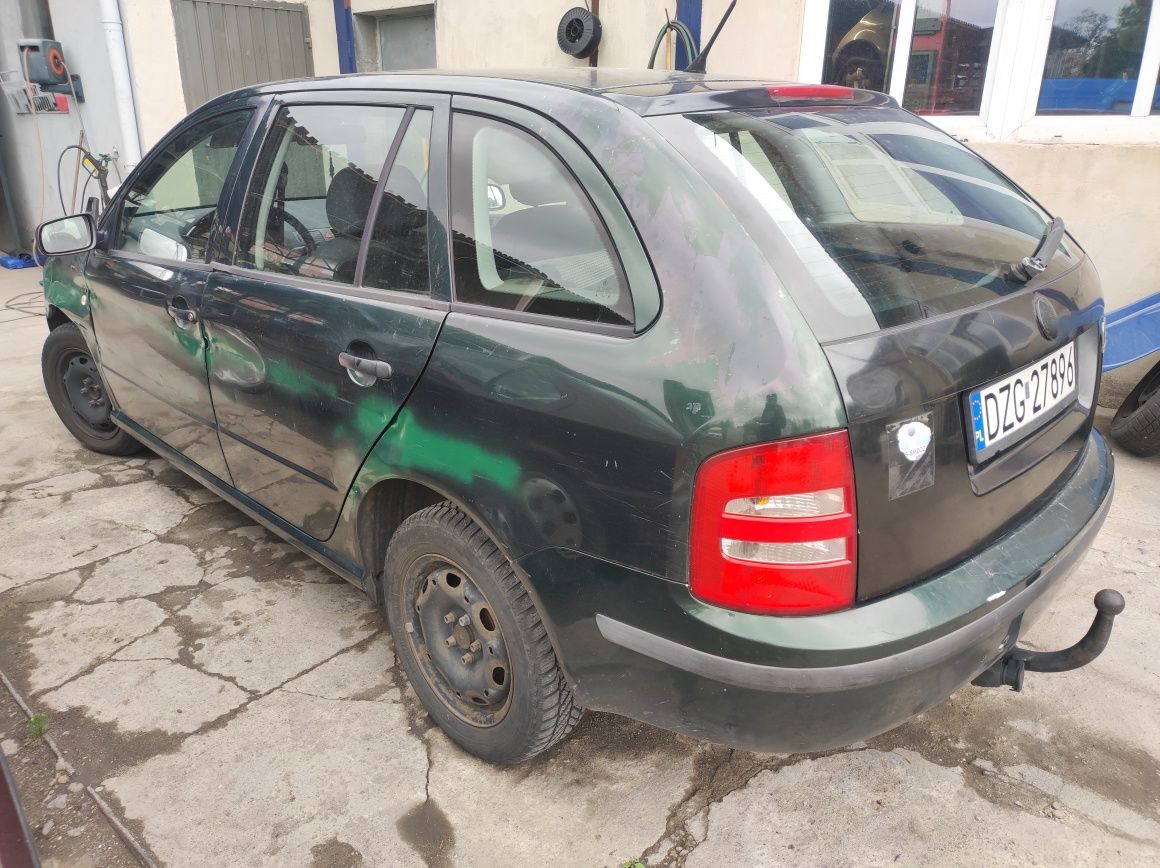 Skoda Fabia kombi 1.9 SDI 2002r  opłaty do lutego. Zgorzelec