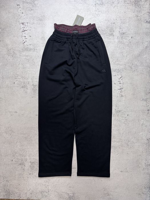 Штани Balenciaga Boxer Black Red Sweatpants S,M,L,XL