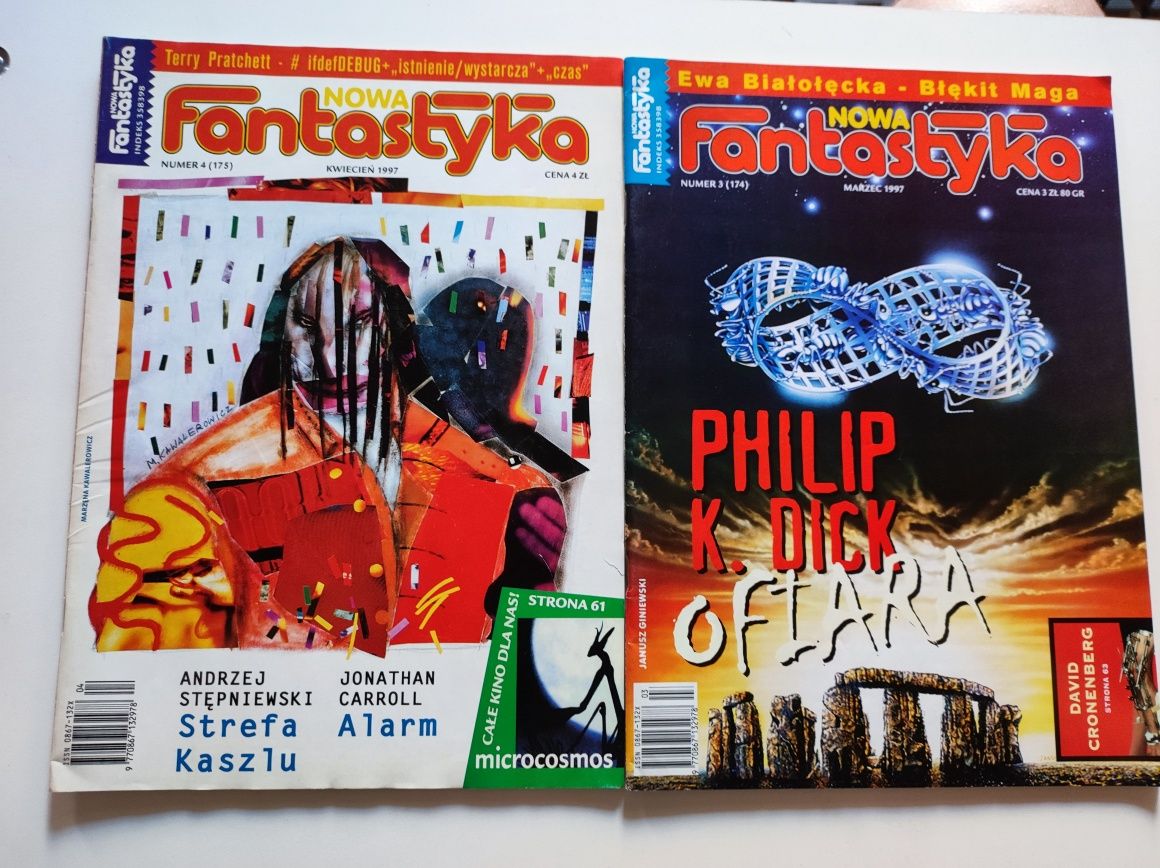 Magazyn Nowa Fantastyka numery od 1 - 11 rok 1997