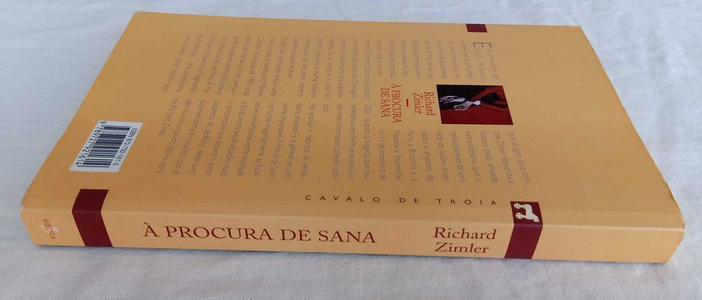 Livros Richard Zimler Sentinela, Procura de Sana, Meia-Noite [Pr Cnj]